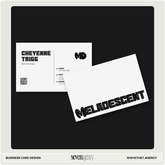 Business Card (Design + Printing)